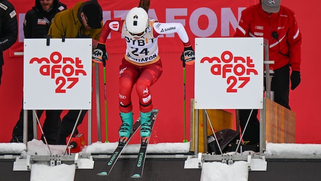 Leonie Lussnig gab zuletzt beim Heimrennen im Montafon ihr Weltcupdabüt.