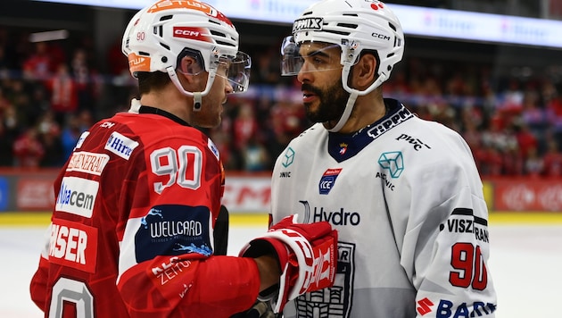 Matt Fraser (li.) und Darren Archibald sprachen über Murray