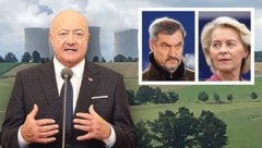 Während Söder und von der Leyen ihre Positionen zur Atomkraft relativieren, bleibt Stocker ...