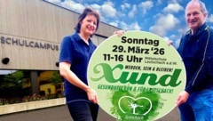 Freuen sich auf die Besucher: Organisatorin Bernadette Resch und Leutschach-Bürgermeister Erich ...