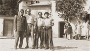 Bricha-Führer im Durchgangslager Gnadenwald, einem Zwischenstopp am Weg nach Italien.