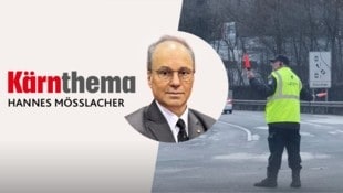 Derzeit regeln „Securities“ vor der Unterführung den Verkehr.