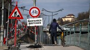Das Radverbot ist durch die Baustelle notwendig.