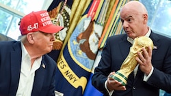 US-Präsident Donald Trump und FIFA-Boss Gianni Infantino