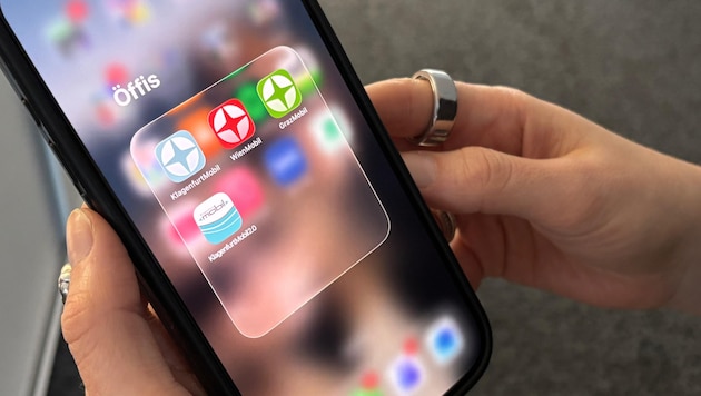 Sehen Sie den Unterschied? Klagenfurt hat eine ganz eigene App für Bustickets.