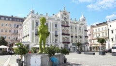 Der Raubüberfall geschah am Gmundner Rathausplatz