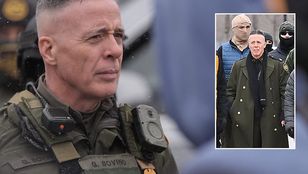 US-Grenzschützer Gregory Bovino, Einsatzleiter der Einwanderungsbehörde und Gesicht der brutalen ...