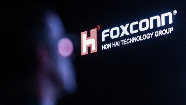 Im vierten Quartal 2025 steigerte Foxconn den Umsatz um 22 Prozent.