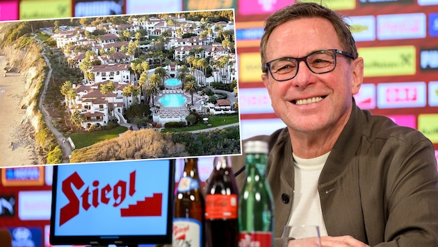 ÖFB-Teamchef Ralf Rangnick freut sich auf das WM-Quartier, das Ritz-Carlton Bacara in Santa ...