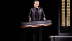 Nvidia-Chef Jensen Huang – sein Markenzeichen ist die Lederjacke.