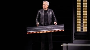 Nvidia-Chef Jensen Huang – sein Markenzeichen ist die Lederjacke.