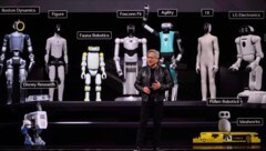 Nvidia-Chef Jensen Huang auf der hauseigenen Entwicklerkonferenz