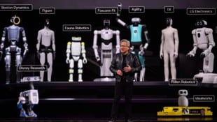 Nvidia-Chef Jensen Huang auf der hauseigenen Entwicklerkonferenz