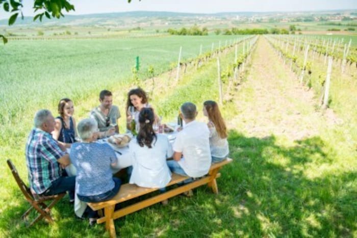 Genuss und Geselligkeit unter freiem Himmel