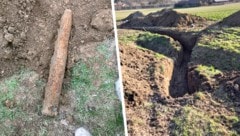 Im Bezirk Hollabrunn wurden zwei Granaten entdeckt und mussten entschärft werden.
