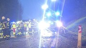 Die Feuerwehrkräfte konnten den eingeklemmten Burschen nur noch tot bergen.