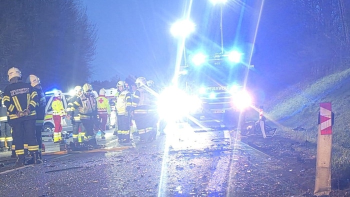 Der Unfall passierte am Dienstag in den frühen Morgenstunden.