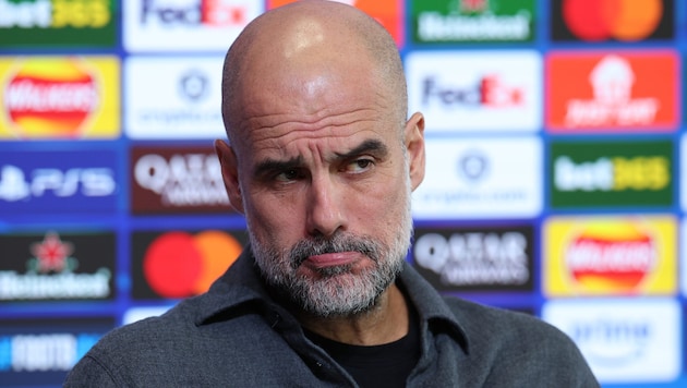 Pep Guardiola hat seinen Spielern eine Warnung ausgesprochen.