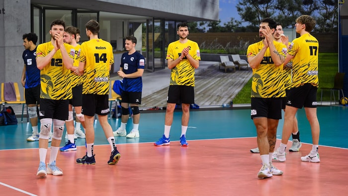 Sokols Herren waren nach dem verpassten Halbfinale enttäuscht.