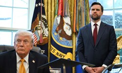 Von links: US-Präsident Donald Trump und Vizepräsident JD Vance