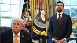 Von links: US-Präsident Donald Trump und Vizepräsident JD Vance