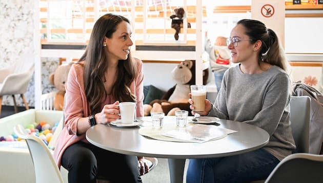 Die Freundinnen Iris und Steffi haben die gemeinsame Auszeit genossen.