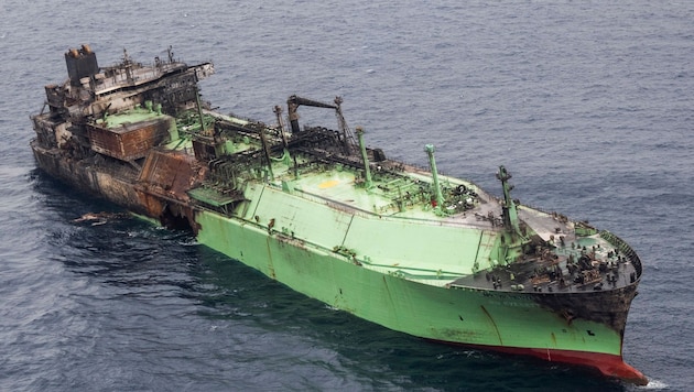 Der Tanker „Arctic Metagaz“ treibt weiter im Mittelmeer.