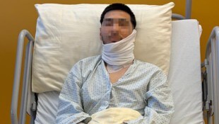 Stichopfer Mahdi P. (24) befindet sich nach der Not-OP auf dem Weg der Besserung.