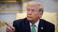 Donald Trump im Oval Office