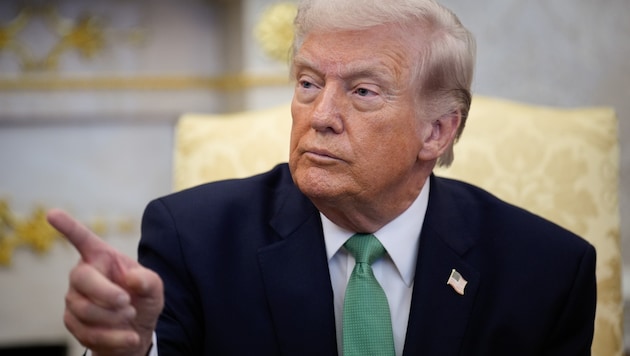 Donald Trump im Oval Office