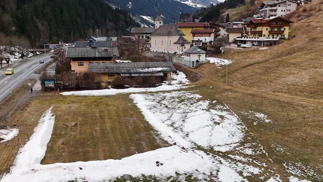 Die grüne Wiese im Vordergrund bekommt keine Kennzeichnung für Appartementhäuser