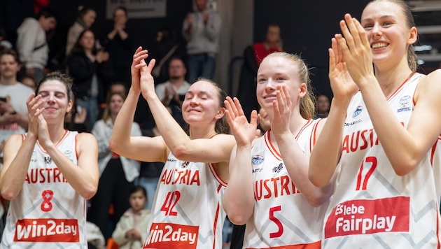 Österreichs Basketball-Damen setzten sich gegen die Schweiz durch.