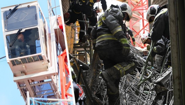 Ein Kranfahrer konnte erst Stunden später gerettet werden – er beobachtete die Tragödie und ...