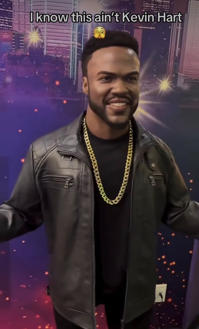 Kevin Hart teilte eine Video seiner Wachsfigur.