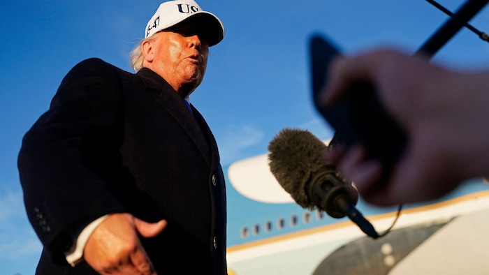 Donald Trump liebt soziale Medien, kritische Presse hingegen nicht so sehr.