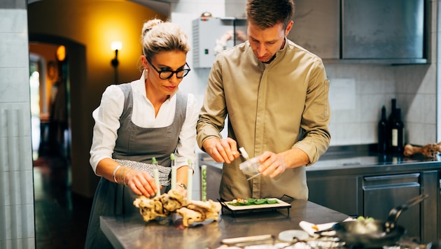 Auch Anja Moritz und Roman Pichler vom Restaurant Moritz starten mit dem Event in den ...