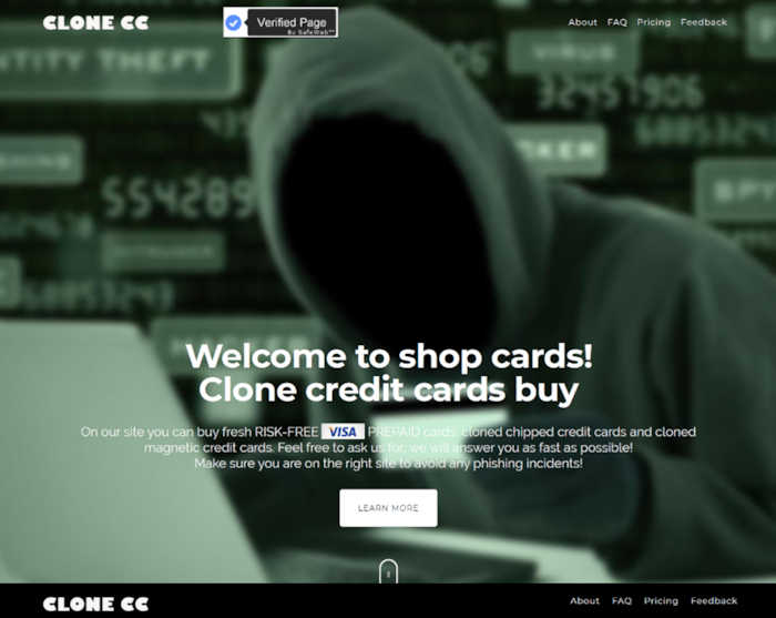 Eine der Seiten, die am 18. März endgültig vom Netz genommen wurde.