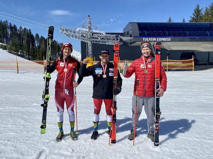Magnus Walch krönte seine Karriere mit dem Staatsmeistertitel im Riesentorlauf im Frühjahr 2021.