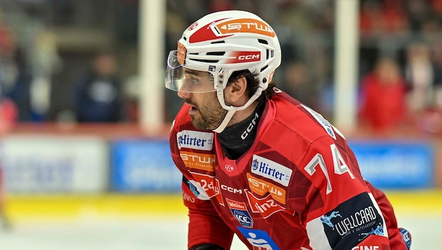 KAC-Leihstürmer Marcel Witting schoss das erste Tor seit seiner Rückkehr.