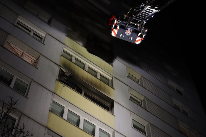 Der Schaden am Balkon dürfte beträchtlich sein