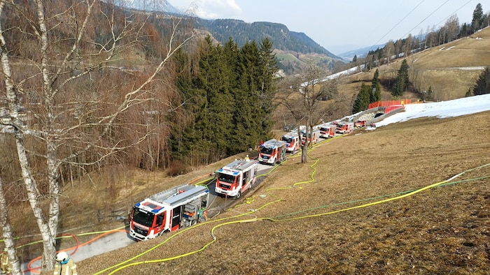 Alle Feuerwehren im Umkreis rückten an...