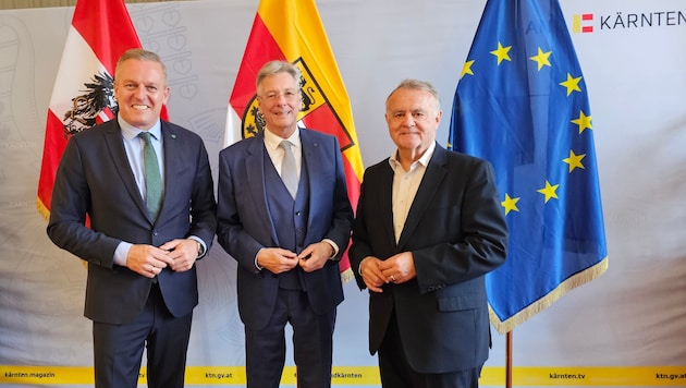 Kunasek, Kaiser, Niessl: Zwei Landeschefs und ein „Ex“.