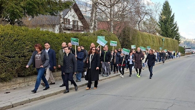 Mitarbeiter des Reha-Zentrums in Aflenz wollen die Verlegung des Standortes abwenden