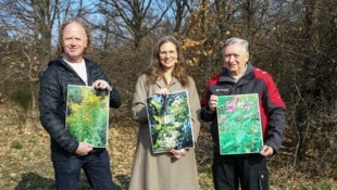 Vize-Landeschefin Anja Haider-Wallner, VBNO-Landesleiter Hermann Frühstück (rechts) und ...