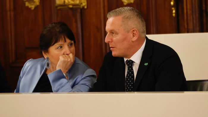 Manuela Khom und Mario Kunasek