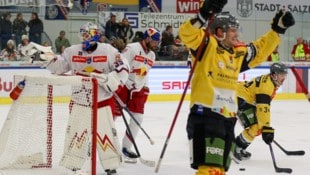 Für Pustertal gab’s allen Grund zu jubeln, die Bulls bespielte man nach Belieben.