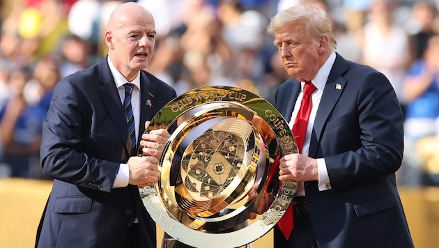 In der Kritik: Trump und Infantino.