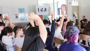 Pamela Rußmann Einblick in einen Workshop vom Fonds LEA