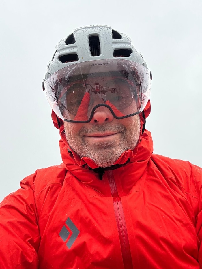 Radfahren ist für viele Leben pur; auch bei Regen.