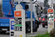 Eine Tankstelle in Monza (Archivbild)